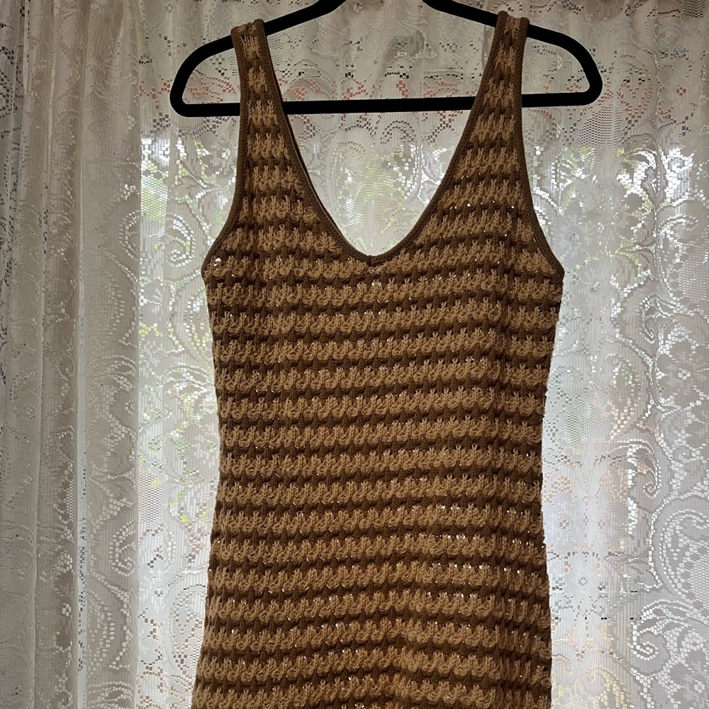Knitted maxi dress by lush size large